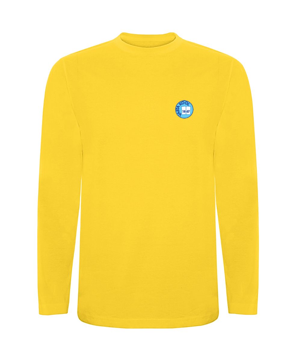 Laste pikkade varrukatega särk, kollane Vasta- Lõpumüük