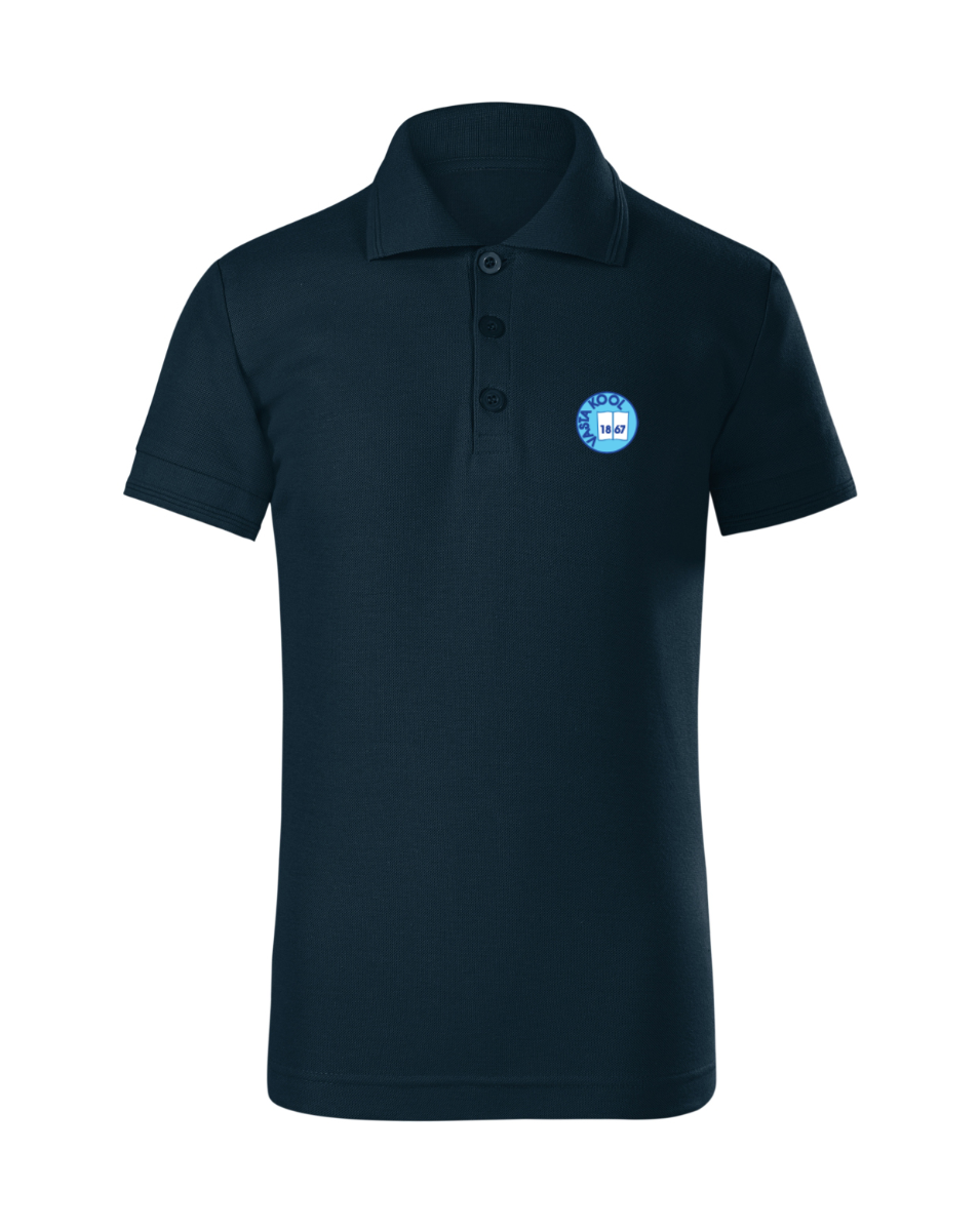 Laste kitsas polosärk, tumesinine Vasta- Lõpumüük