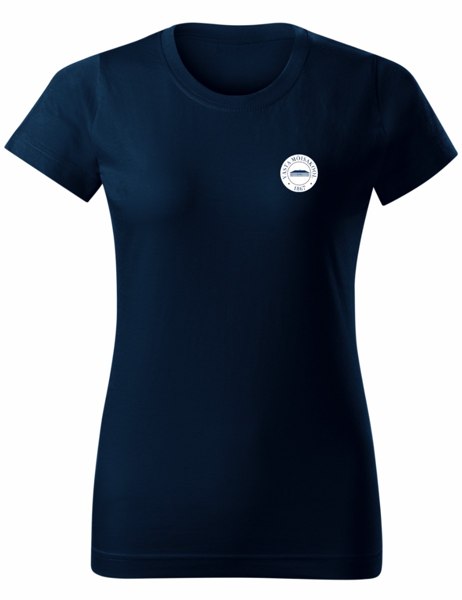 Naiste T-särk, tumesinine