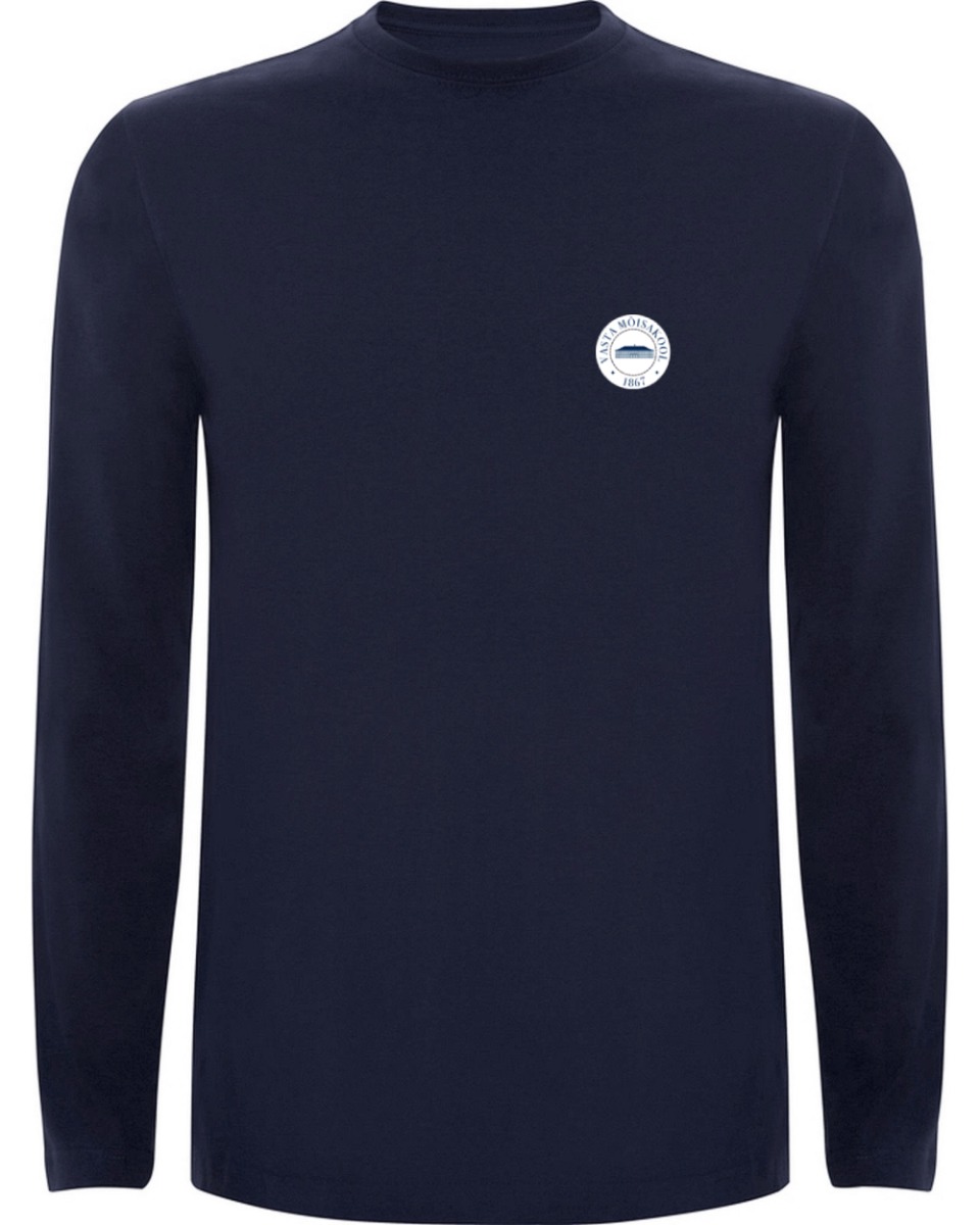 Unisex pikkade varrukatega särk, tumesinine