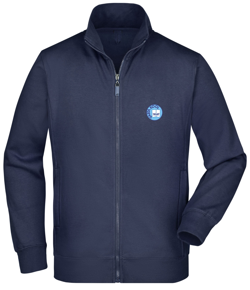 Meeste lukuga jakk, tumesinine - Lõpumüük